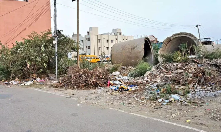 Citizen Connect: Kolathur’s Bharath Nagar turned into dumping ground, rue residents Citizen Connect: Kolathur’s Bharath Nagar turned into dumping ground, rue residents