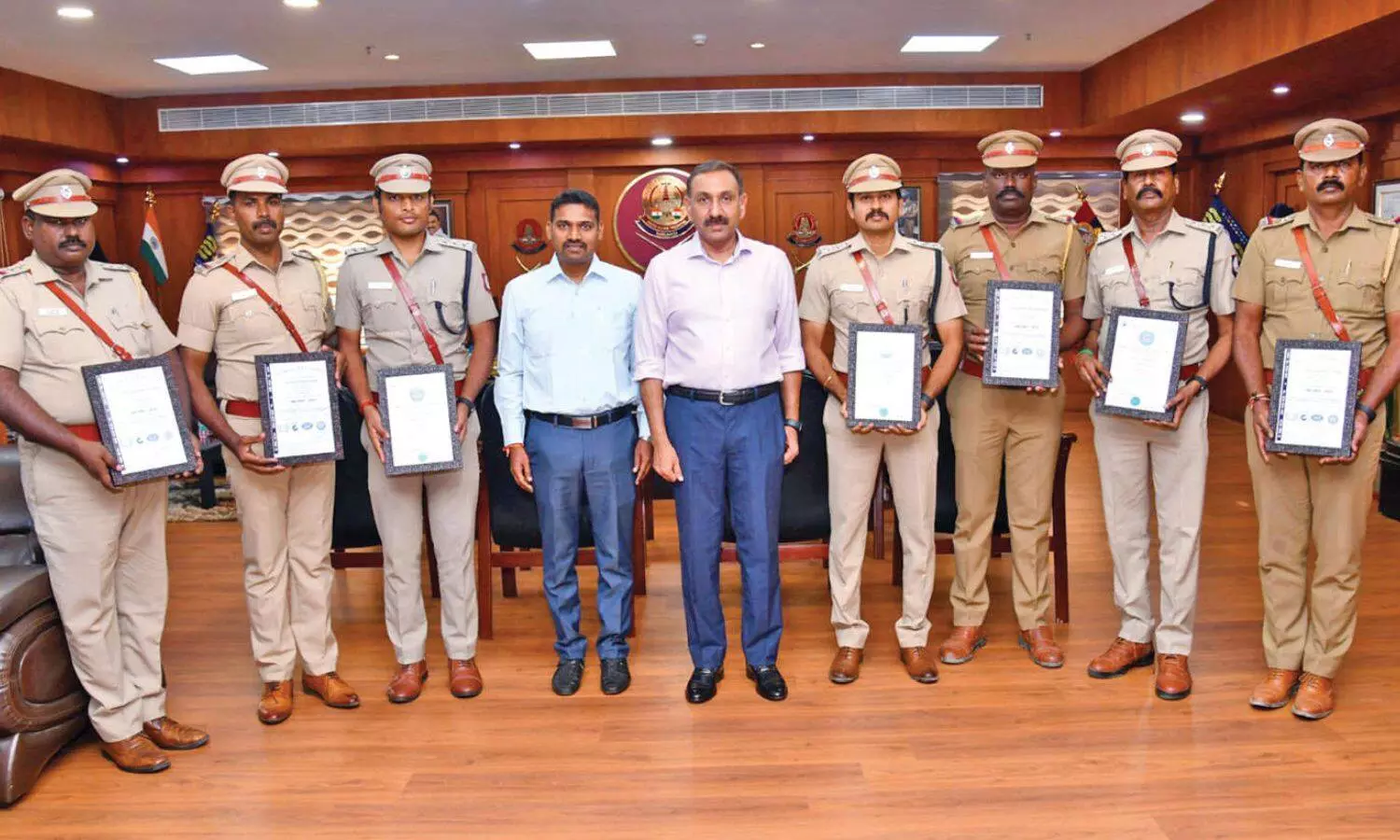 Four Police stations in GCP get ISO certification
