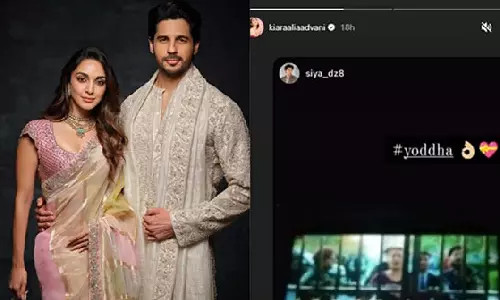 Kiara Advani shares fans reaction to Sidharth Malhotras Yodha