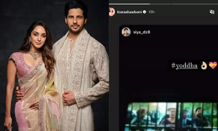 Kiara Advani shares fans reaction to Sidharth Malhotras Yodha