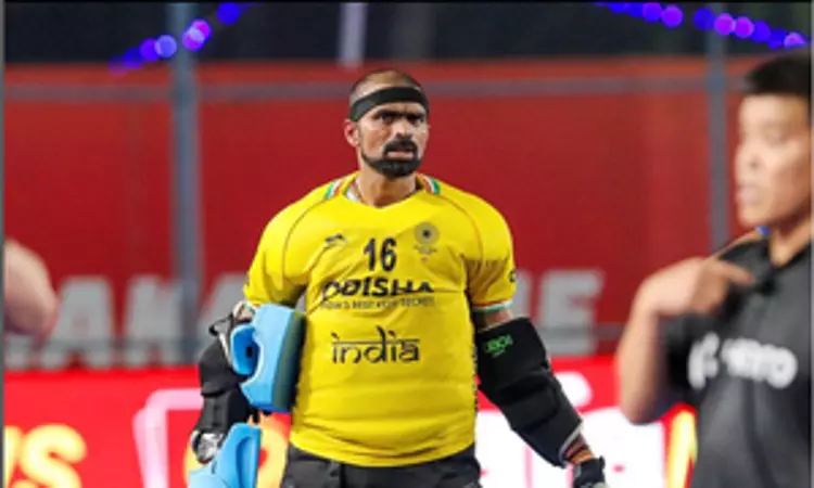 Goalkeeping camp for Indian mens team begins ahead of Olympic Games Goalkeeping camp for Indian mens team begins ahead of Olympic Games
