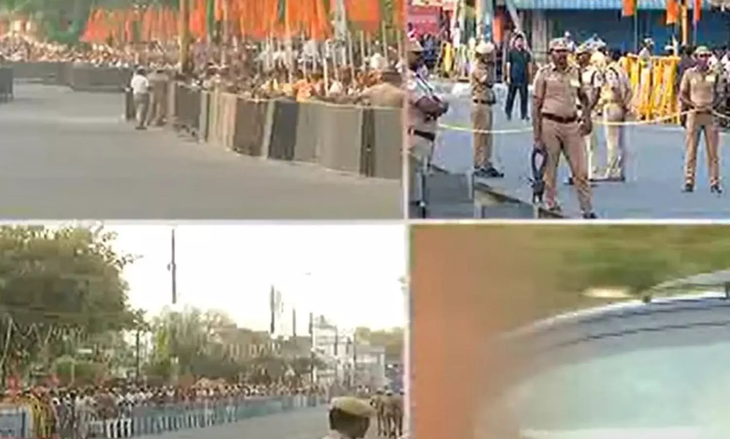 All arrangement have been made for Prime Minister... ... PM Roadshow in Coimbatore live: BJP party-men chant slogans hailing Modi