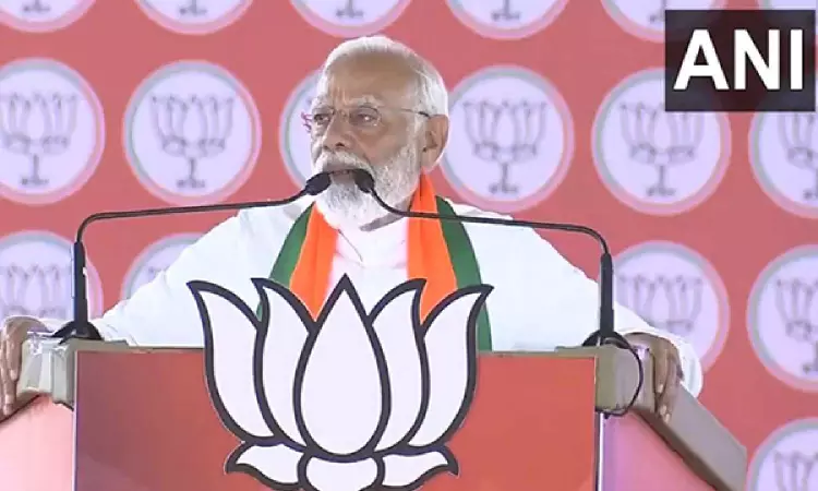Shakti worshippers will give befitting reply to Congress, INDI alliance: PM Modi