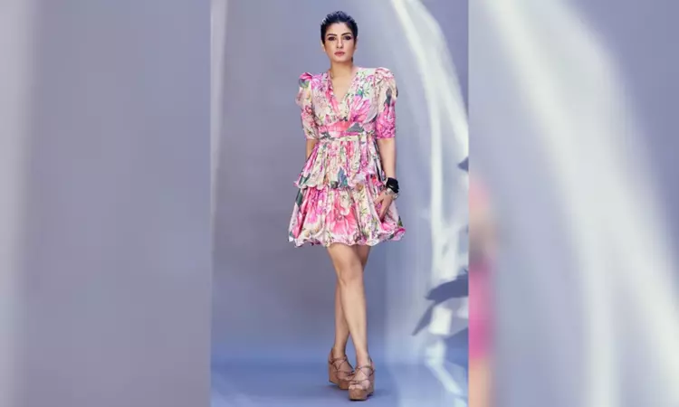 Raveena gets ready for ‘hot summer days’, drops pics in floral dress