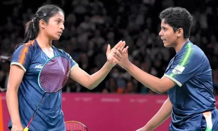 Treesa-Gayatri pair enters second round of Swiss Open Treesa-Gayatri pair enters second round of Swiss Open