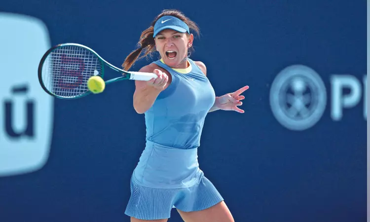 Wozniacki not feeling the love as Halep returns from doping ban