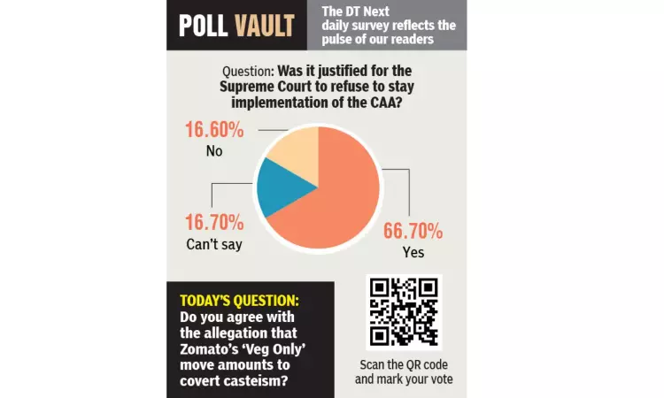 Was it justified for the Supreme Court to refuse to stay implementation of the CAA?