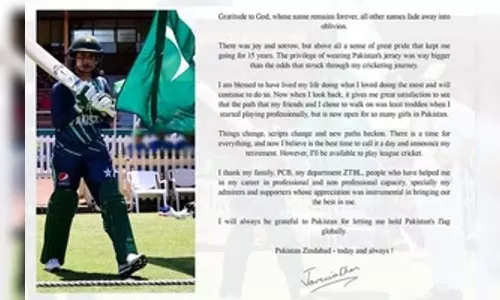 Pakistan batter Javeria Khan announces retirement from international cricket