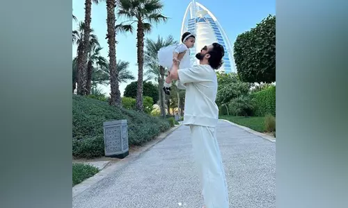 Atif Aslam drops pictures of daughter Haleema on her first birthday