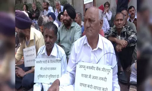 POJK refugees hold protest against discriminatory policies