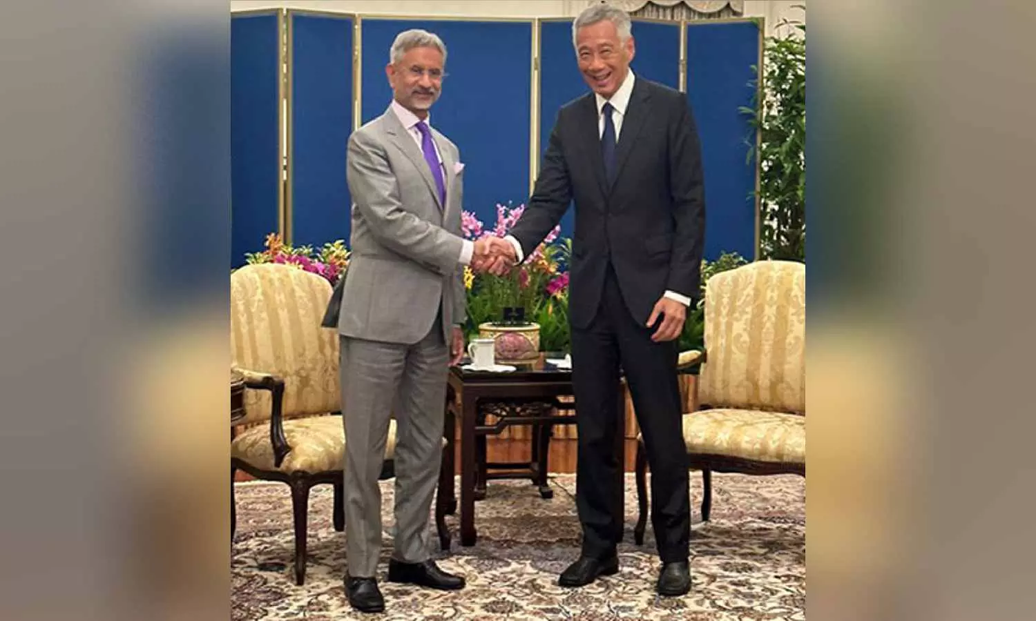 Jaishankar calls on Singapore PM, values his perspective on current state of world