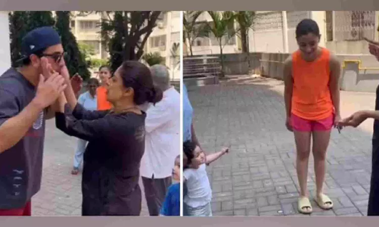 Ranbir Kapoor, Alia Bhatt celebrate Holi with daughter Raha