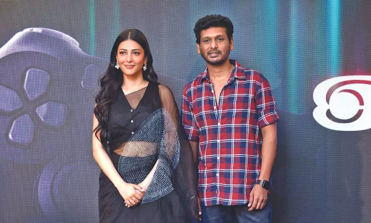 Shruti, Lokesh hit it off with Inimel