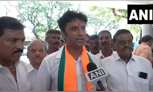 New AIIMS-like hospital in Chennai; BJP North Chennai candidate Vinoj releases manifesto New AIIMS-like hospital in Chennai; BJP North Chennai candidate Vinoj releases manifesto