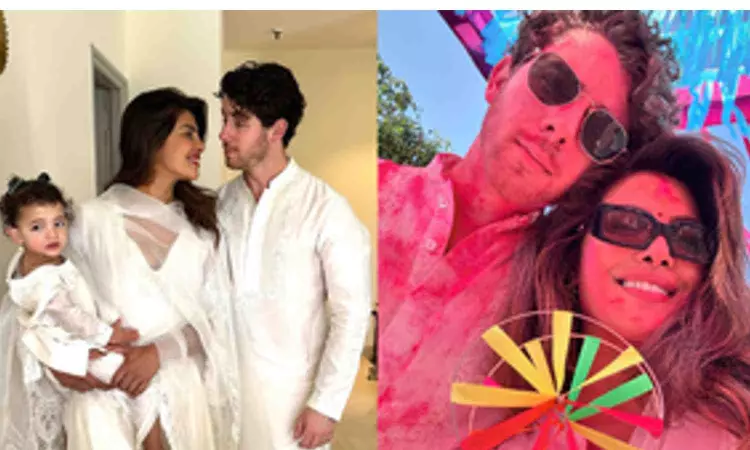 Priyanka Chopra says her Holi was lit, shares celebration pictures