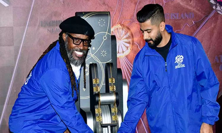 ICC Mens T20 World Cup 2024 Trophy Tour Begins in New York