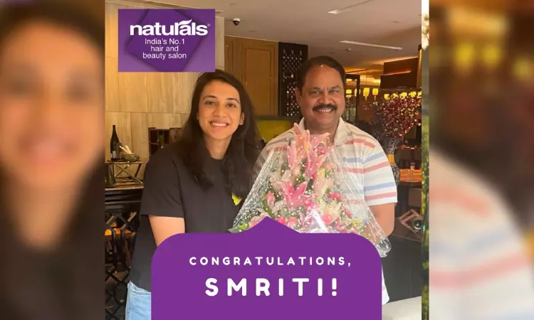 Groom India Salon appoints Cricket Smriti Mandhana as Brand Ambassador for D2C Skin Care Products Expansion Groom India Salon appoints Cricket Smriti Mandhana as Brand Ambassador for D2C Skin Care Products Expansion