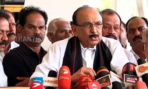 Sitting MP Ganesamoorthy didnt kill self over Lok Sabha seat denial, says MDMK chief Vaiko