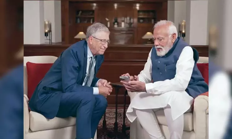 Coming up on Friday: PM Modi-Bill Gates in freewheeling chat, AI to Climate change discussed
