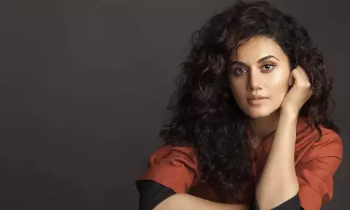Taapsee shows up in a pant saree, admits to her love for the nine-yard wonder