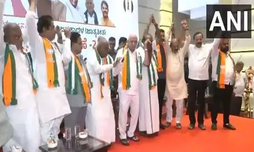 HD Deve Gowda says BJP-JD(S) joint meeting gives message to Karnataka people: Fight against Congress