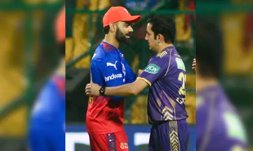 Social media reacts positively as Gambhir and Kohli bury the hatchet with a hug