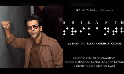 Rajkummar Raos SRI now titled as Srikanth-Aa Raha Hai Sabki Aankhein Kholne; release date out