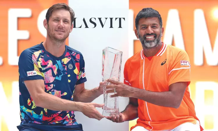 Bopanna-Ebden win doubles title, return to world No 1 ranking Bopanna-Ebden win doubles title, return to world No 1 ranking