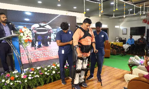 Pvt clinic launches advanced ExoSkeletal Neuro device that provides faster recovery for Fully and Partially Paralysed patients