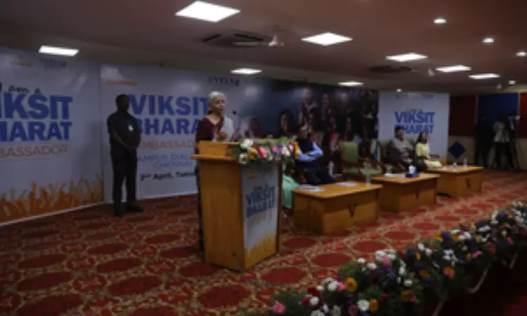 Digital infrastructure is taking India towards Viksit Bharat: Finance Minister Nirmala Sitharaman