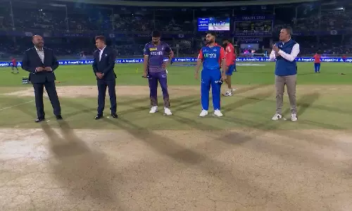 IPL 2024: KKR wins toss, opts to bat first against DC IPL 2024: KKR wins toss, opts to bat first against DC