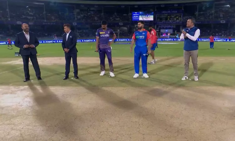IPL 2024: KKR wins toss, opts to bat first against DC IPL 2024: KKR wins toss, opts to bat first against DC