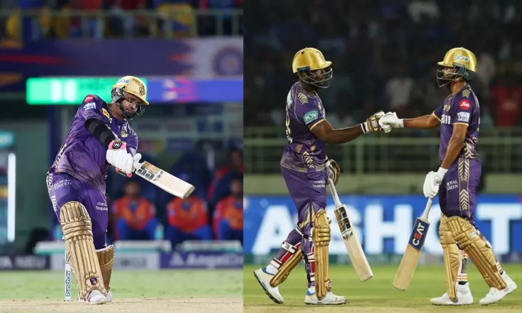 IPL 2024: Narine, Raghuvanshi, Russell & Rinku carry KKR to second-highest score of the tournament IPL 2024: Narine, Raghuvanshi, Russell & Rinku carry KKR to second-highest score of the tournament