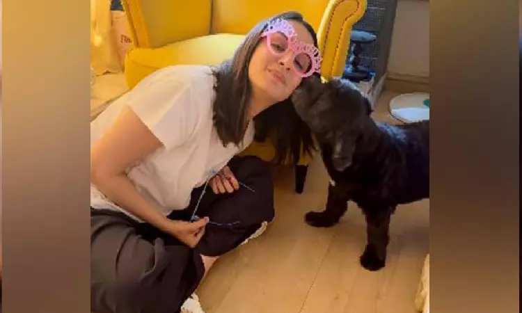 Shraddha Kapoor celebrates pet Shylohs birthday with heartwarming video