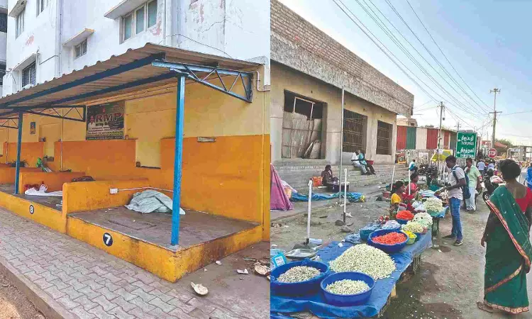 Sandhai inside, business outside