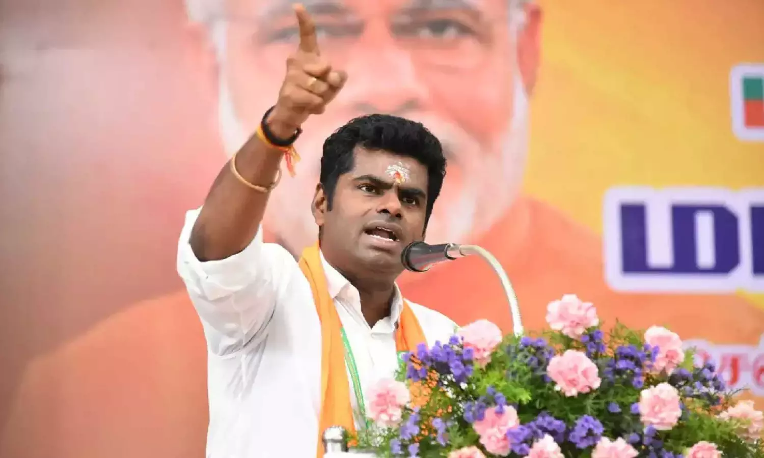BJP man cuts off finger for Annamalai’s win