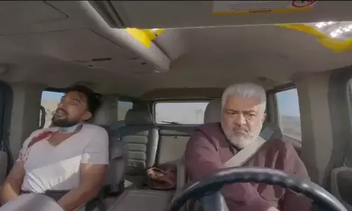 Ajiths VidaaMuyarchi stunt mishap is spine-chilling; first look on May 1