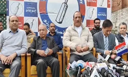 J&K Apni Party announces candidates for 2 LS seats J&K Apni Party announces candidates for 2 LS seats