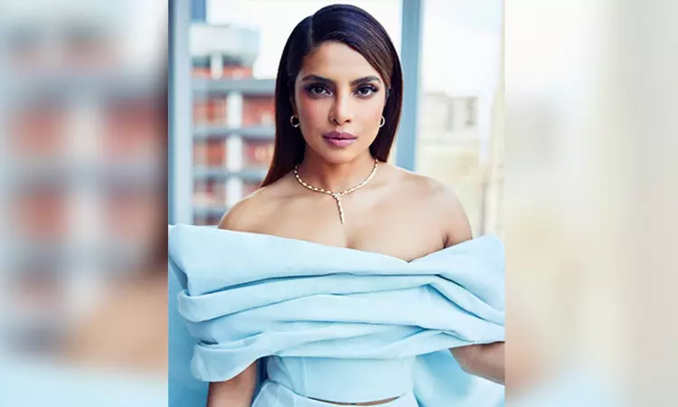 Priyanka Chopra is back on sets of Heads Of State after vacation in India Priyanka Chopra is back on sets of Heads Of State after vacation in India
