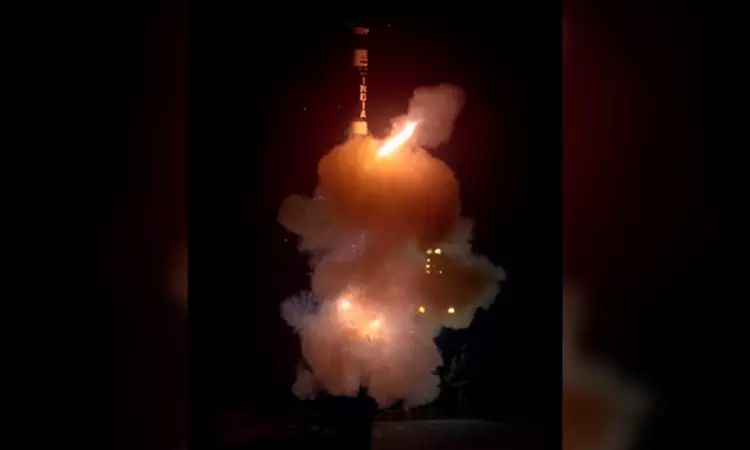 New generation ballistic missile Agni-Prime successfully flight-tested New generation ballistic missile Agni-Prime successfully flight-tested