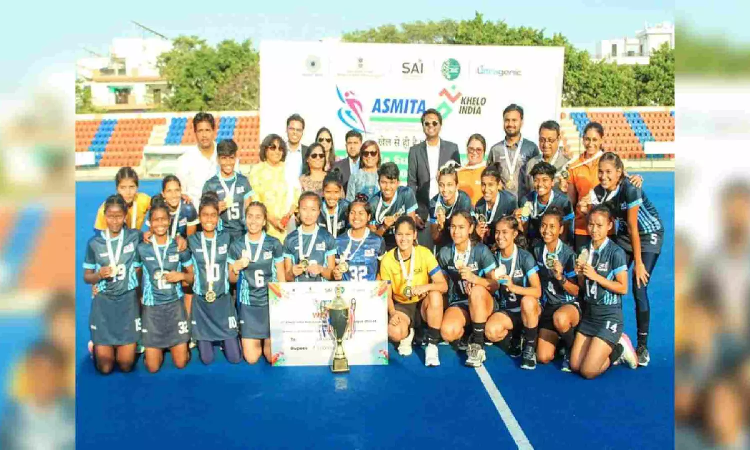 Khelo India Sub-Junior Womens Hockey League: SAI Shakti Team crowned champions