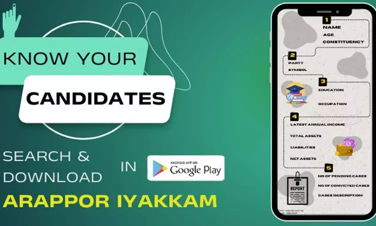 LS polls: Arappor Iyakkam launches smartphone App to access candidates details
