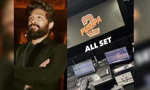 Pushpa: The Rule: Allu Arjun shares glimpse of dubbing session ahead of teaser release