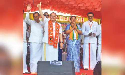 DMK acted against Tamils by opposing Sengol, says Nadda