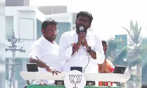 Annamalai takes a dig at DMK on cricket stadium
