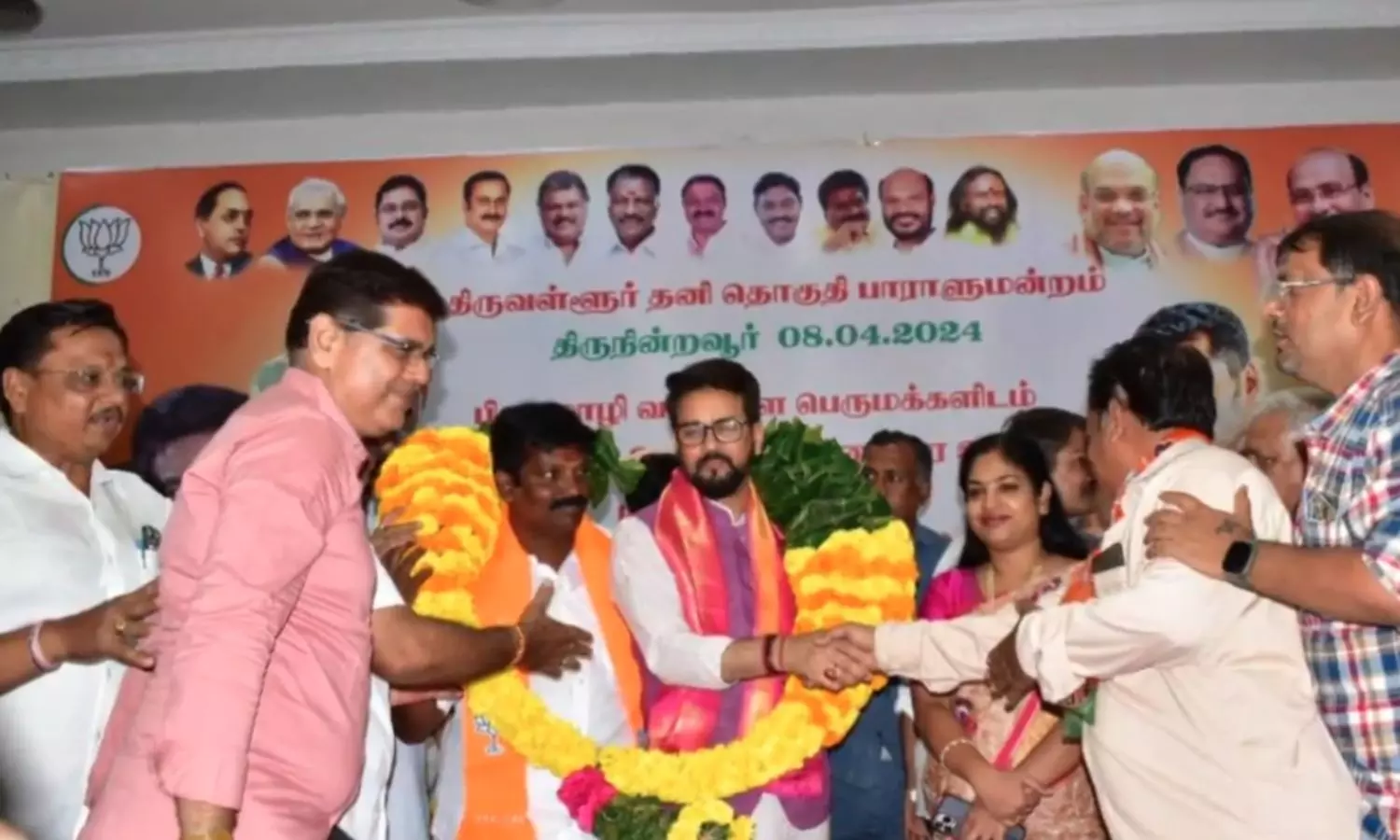 Stalin did nothing to TN except promoting his son Udhayanidhi, says Anurag  Thakur