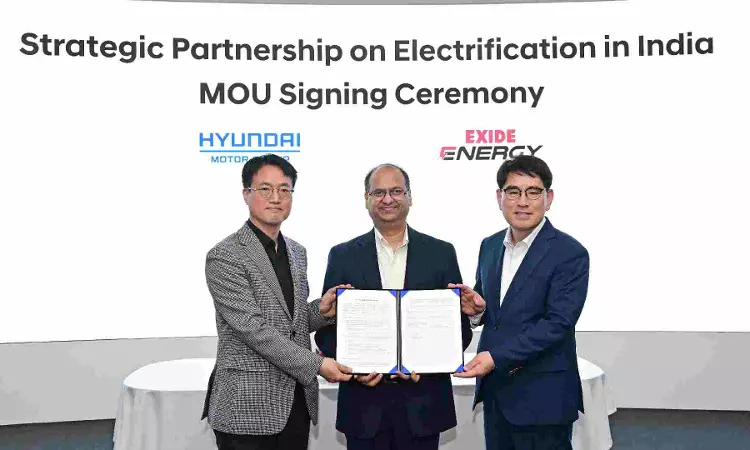 Hyundai Motor, Kia push EV biz via strategic pact with Exide Energy