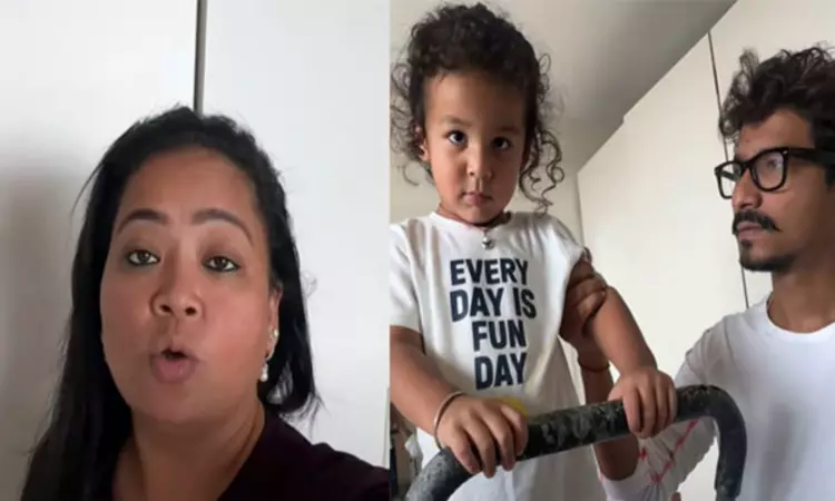 Bharti Singh and Haarsh Limbachiyaa share parenting mishap in latest blog Bharti Singh and Haarsh Limbachiyaa share parenting mishap in latest blog