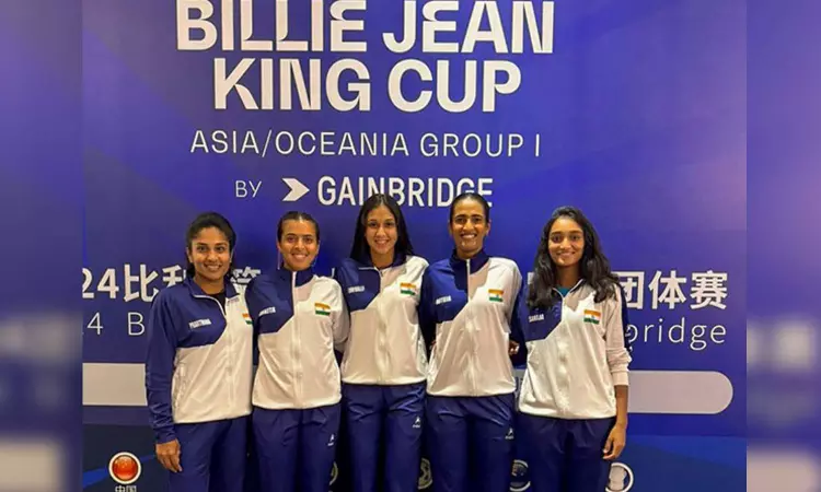 Billie Jean King Cup 2024: India suffer 3-0 loss to China