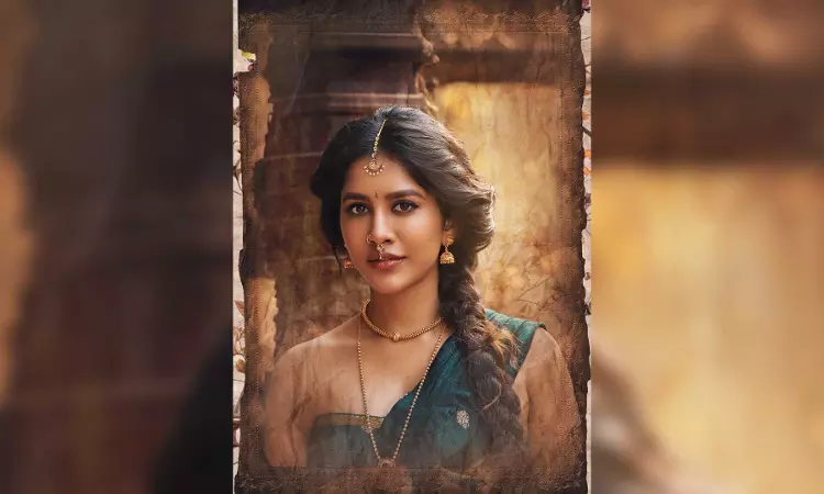 Makers share first look of Nabha Natesh from Swayambhu Makers share first look of Nabha Natesh from Swayambhu